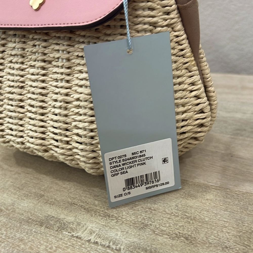 Antonio Melani Dana Wicker Bag NWT - Picture 5 of 8